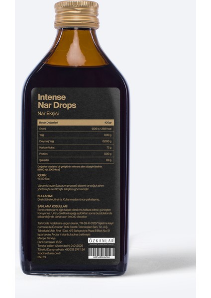 - Intense Nar Drops 250ML