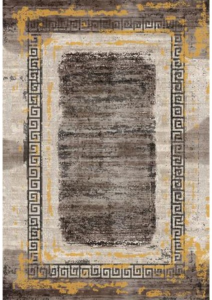 Salon Halısı Otantik Sarı Kahverengi Yolluk Kaymaz Yuvarlak Oval Kesme Ince Yıkanabilir Halı fiyatları