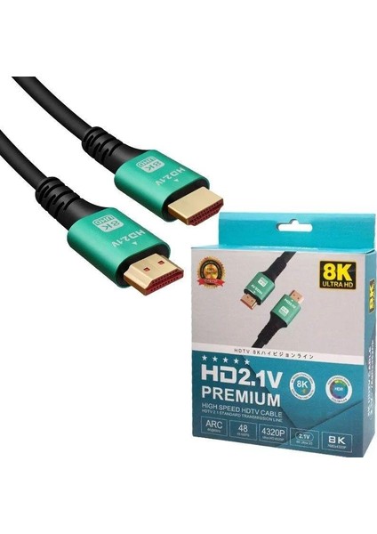 1.5metre 8k HDMI Kablo 2.1V 7680X4320