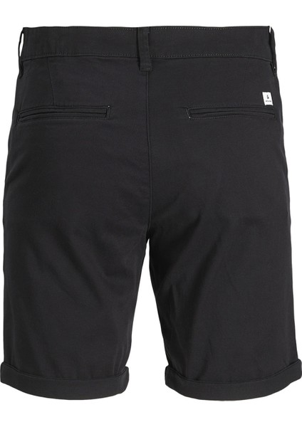 Standart Siyah Erkek Şort 12182549_JPSTDAVE Jjchıno Shorts modelleri