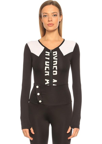 Bodysuit, L, Siyah