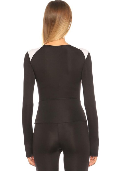 Bodysuit, L, Siyah
