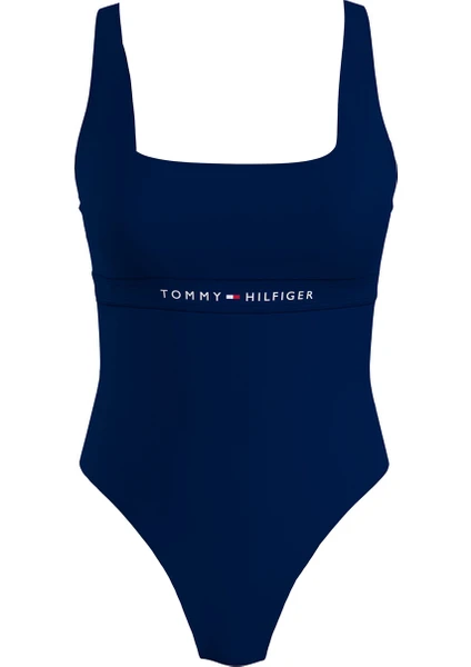 Tommy Hilfiger Mavi Kadın Mayo UW0UW04126DW5