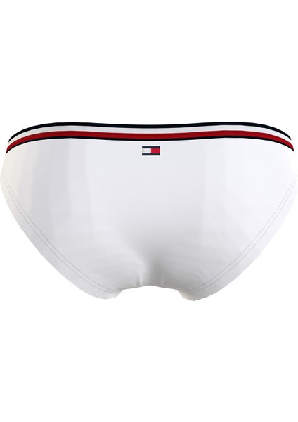 Tommy Hilfiger Beyaz Kadın Bikini Alt UW0UW04113YBR