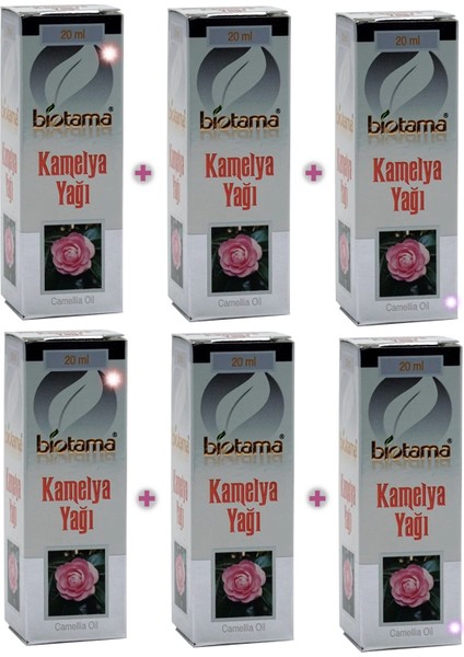 Kamelya Yağı 20 ml x 6 Adet