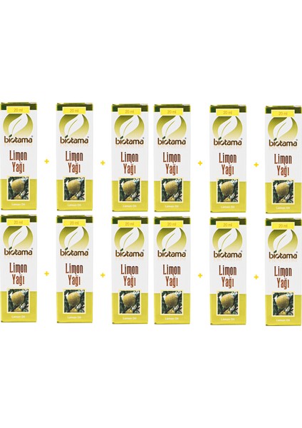 Limon Yağı 20 ml x 12 Adet