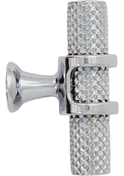 T Ayak Çubuk Krom 50 mm Kulp ( 5 Adet )