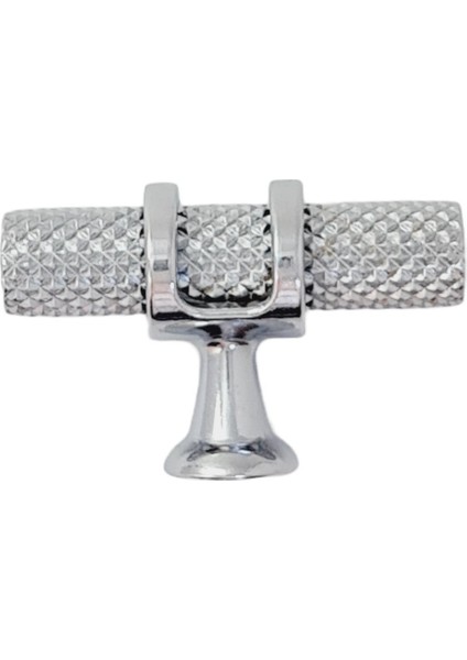 T Ayak Çubuk Krom 50 mm Kulp ( 5 Adet )