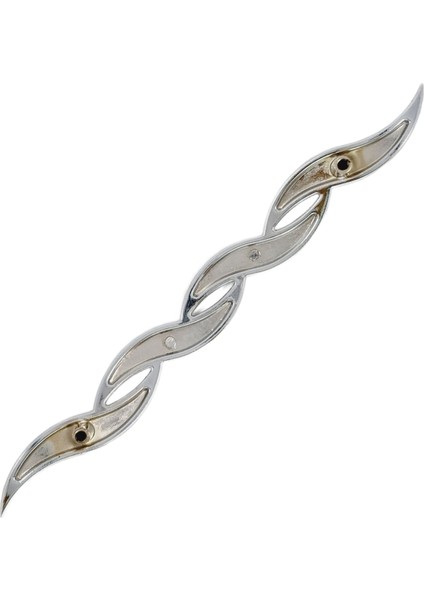 Burma Desenli Krom 128 mm Kulp ( 10 Adet ) modelleri