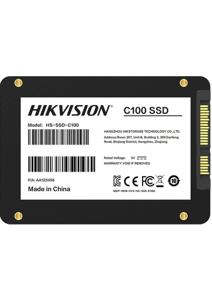 Hs-SSD-C100-240G 240GB SATA3 SSD