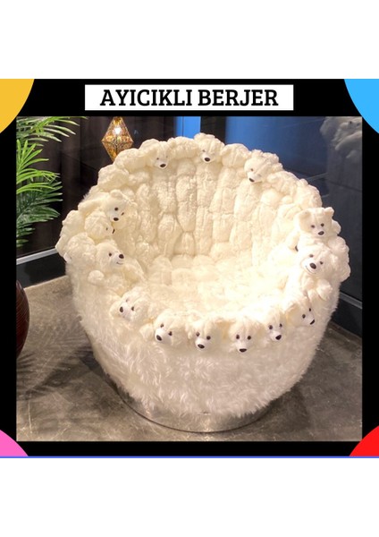 Tekli Berjer Beyaz