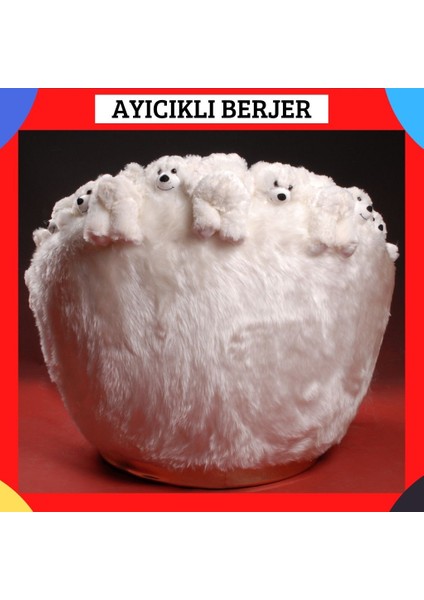 Tekli Berjer Beyaz