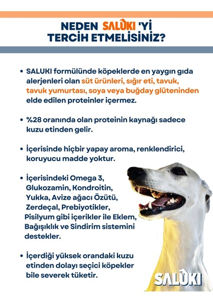 Kuzu Etli Köpek Maması 15 kg ( Yeni Üretim )