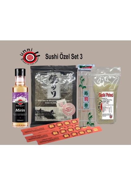 Umai Sushi Sushi Set Özel 3/ Suşi Seti