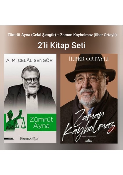 Zaman Kaybolmaz - Zümrüt Ayna - 2 Kitap