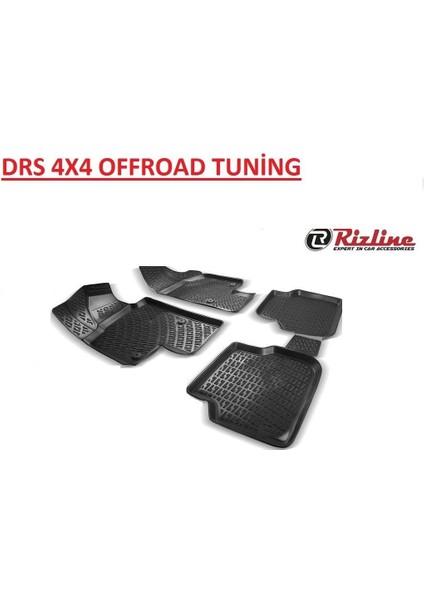 Rizline Nissan Juke 3D Havuzlu Paspas Drs 4x4
