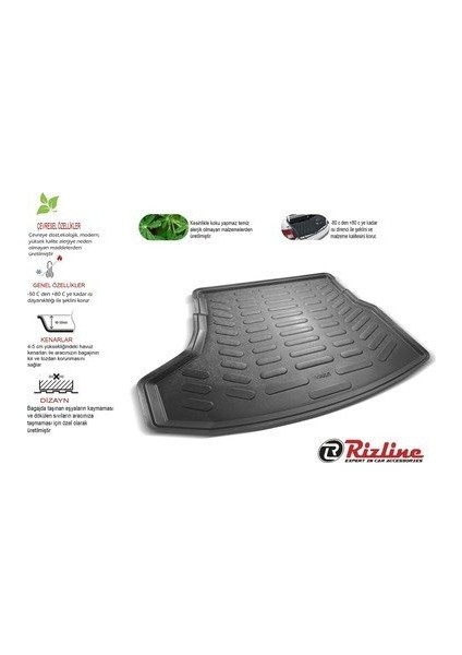 Rizline Seat Leon 2013- Sonrası 3D Havuzlu Paspas- Bagaj Havuzu fiyatları