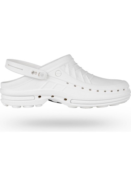 Erkek Sandalet 10000119 Wock Clog 10 + Strap White/white