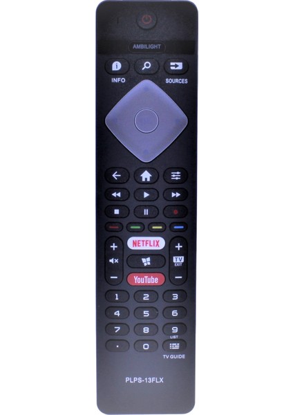 Philips Ambilıght Youtube-Netflıx-Rakuten Tv Tuşlu LED Tv Kumandası