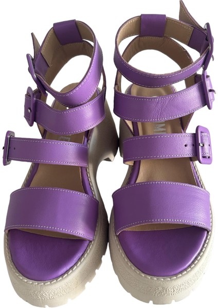 Lila Deri Kadın Loafer10 fiyatları