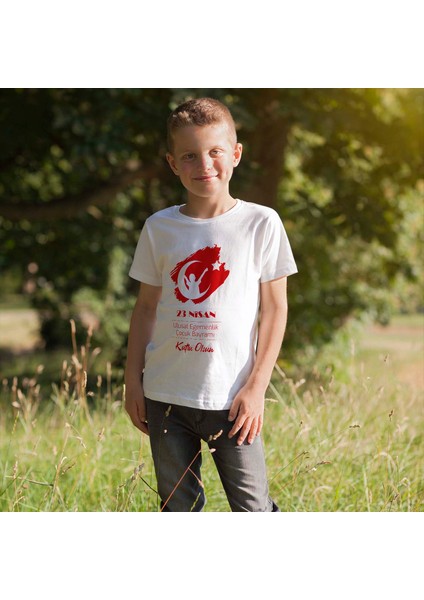 23 Nisan Tişörtü - TS2309 - BEYAZ modelleri