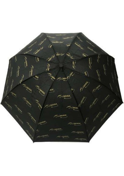 Atatürk İmza Desenli Manuel Rüzgâra Dayanıklı Şemsiye Çanta Boy fırsatları