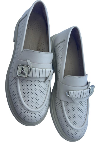 Bej Deri Kadın Loafer10 fiyatları