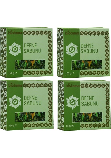 Doğal Defne Sabunu 150 gr x 4 Adet