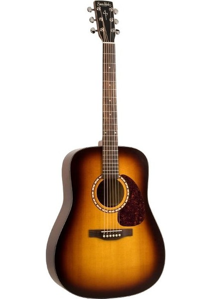 Simon And Patrick Songsmith Dreadnought Akustik Gitar (Burst)