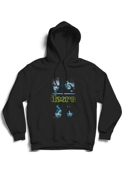 The Doors, Jim Morrison, Iı, Rock Metal Grup Kapüşonlu Sweatshirt Hoodie