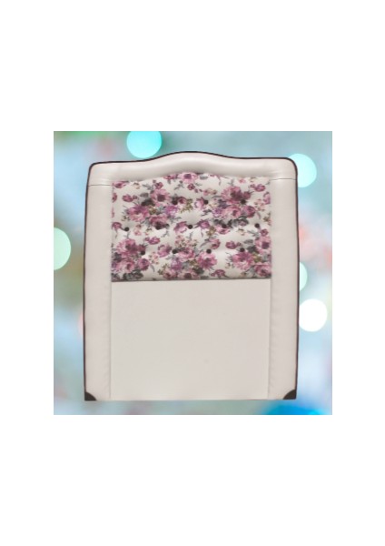 Başlık Alc Kardelen Model 90 cm Kapitone Baby Face Pembe Çiçekli Kumaş Döşeme El Yapım fırsatları