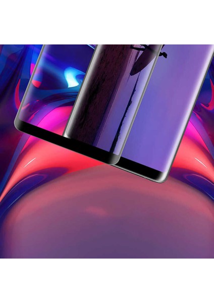 Samsung Galaxy Note 9 Tam Kaplayan Seramik Ekran Koruyucu Yumuşak Kırılmaz Cam Filmi