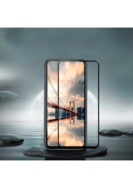 Huawei Y9 Prime 2019 Tam Kaplayan Seramik Ekran Koruyucu Yumuşak Kırılmaz Cam Filmi