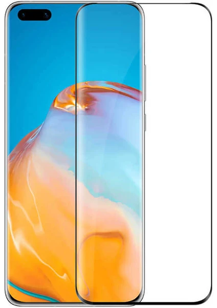 Huawei P40 Pro Tam Kaplayan Seramik Ekran Koruyucu Yumuşak Kırılmaz Cam Filmi