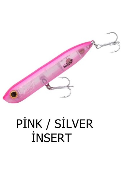 Heddon Chug N Spook Su Üstü Suni Yem Pink / Silver İnsert