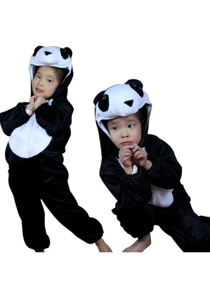 Çocuk Panda Kostümü 6-7 Yaş 120 cm