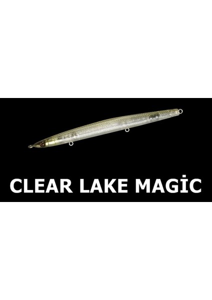Jackall Rolla Minnow Maket Balık Clear Lake Magic
