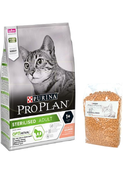 Proplan Somonlu Kısırlaştırılmış Yetişkin Kedi Maması 950GR Ekopaket