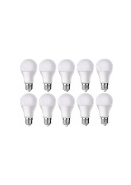 CT-4266 LED - 12W - Beyaz - E27 - 10 Lu Paket - Tasarruflu LED Ampul 12W