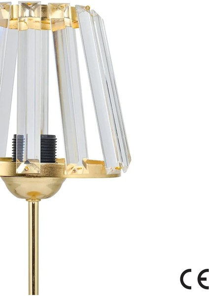 Konik Kristal Cam Tekli Modern Klasik Abajur fırsatları