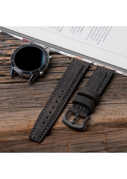 Huawei Watch GT5 / GT4 Gt 2 3 4 5 Pro 46mm Uyumlu Deri Kordon Watch Gt2 E Gt2e Gt2pro Gt3 Pro Gt3pro Se 2e Elite Huawei Watch 4 Pro Ultimate Deri Kordon Kayış 46 22mm modelleri