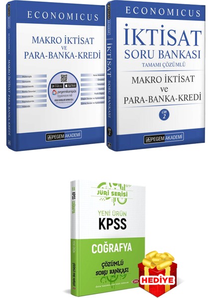 KPSS A Grubu Makro İktisat ve Para Banka Kredi Economicus Konu Anlatımı Soru Bankası Pegem Akademi Yayıncılık