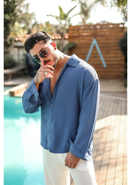 Dokulu Oversize Yazlık Gömlek fiyatları