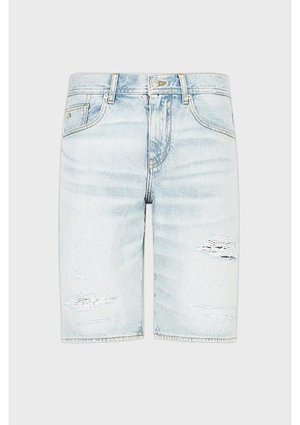 % 100 Pamuk Regular Fit Kot Short Erkek Short 3RZJ65 Z1S5Z 1500 indirimleri