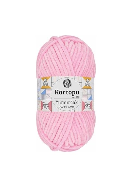 Yumurcak K767 5 Adet Kadife Ip Canlı Pembe