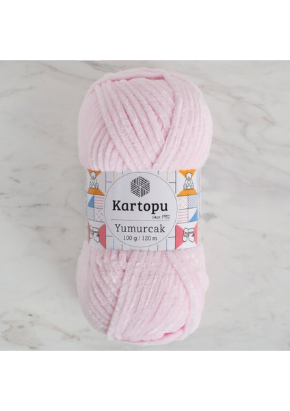 Yumurcak K1562 5 Adet Kadife Ip Toz Pembe