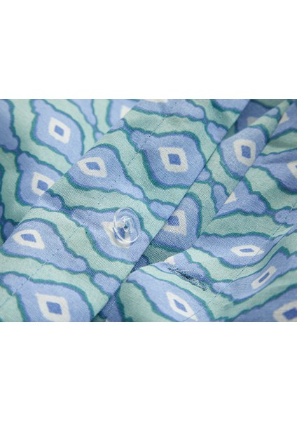Quarto Kolay Ütülenir Çift Kişilik Nevresım 200 x 220 cm Mavi