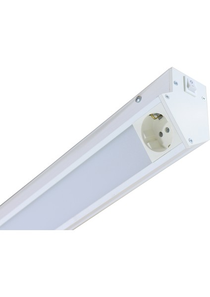 Mutfak Tipi LED Aplik 14W, 61,6 cm Prizli Modern Aplik 4000K-Gün Işığı