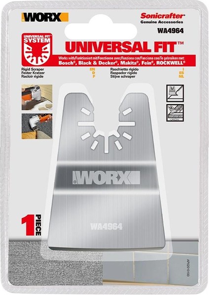 WA4964 Çok Amaçlı Raspalama Makinası Için 50MM Universal Kazıma Bıçağı indirimleri