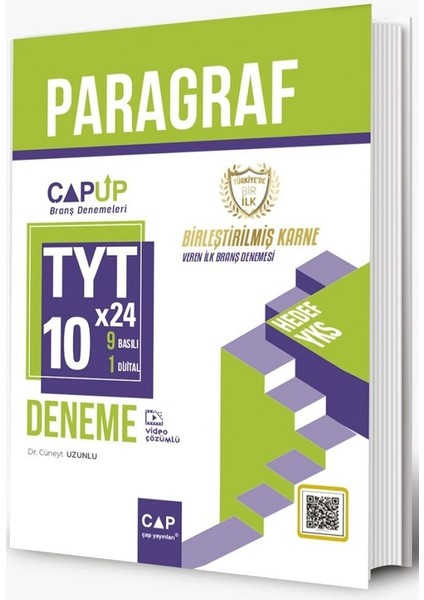 TYT Paragraf 10 x 24 Up Deneme